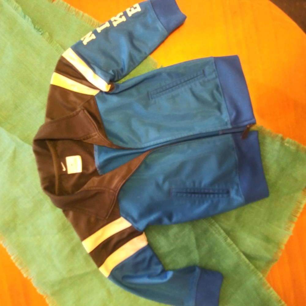 Boys Blue Nike Jacket